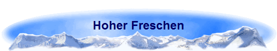 Hoher Freschen